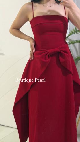 Red dress
