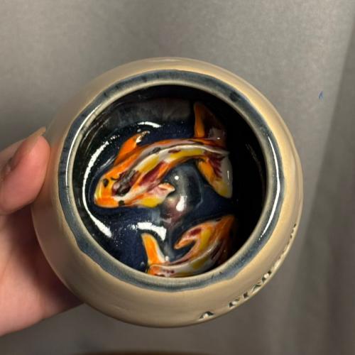 كوب داخله سمكات