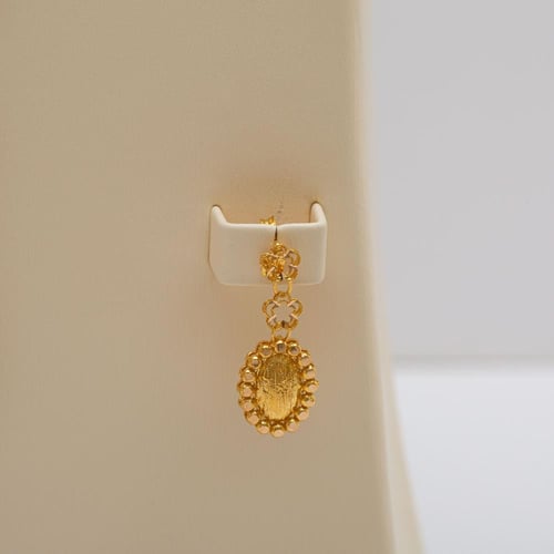 طقم ذهب ملكي عريض 7 قطع عيار 21