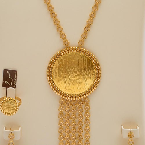 طقم ذهب سبحة ملكي سبيشل صوغ