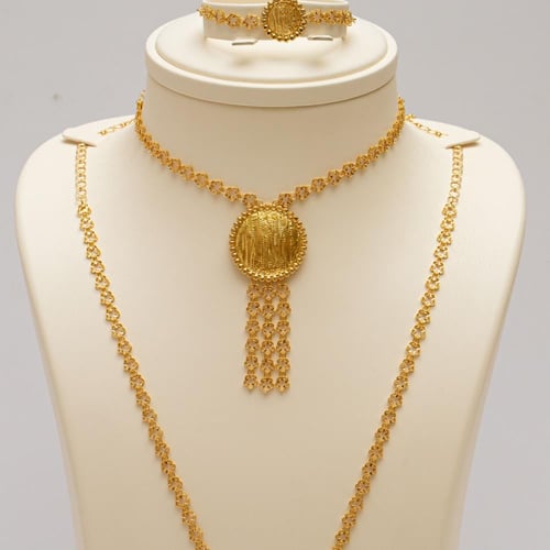 طقم ذهب سبحة ملكي سبيشل صوغ