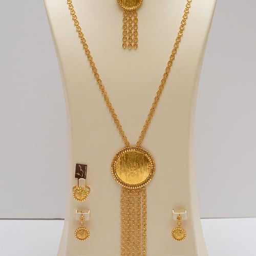 طقم ذهب سبحة ملكي سبيشل صوغ