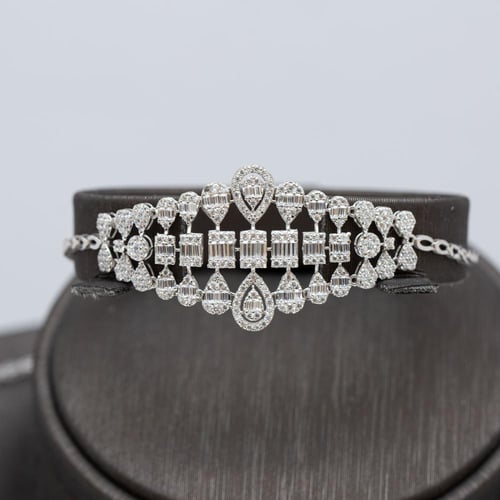 طقم ذهب للعروس تصميم شبكة