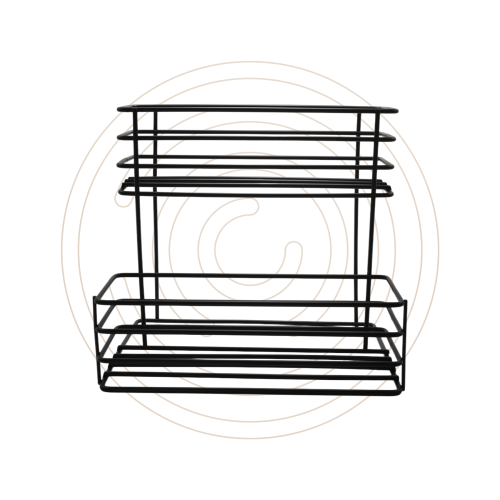 استاند حامل نكهات دورين حديد أسود