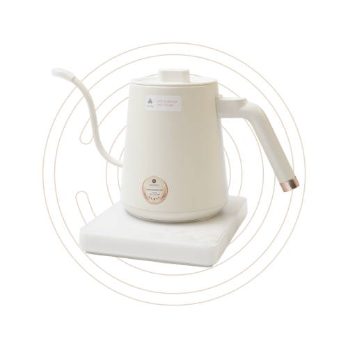 ZEROHERO زيرو هيرو - غلاية سعة 600 مل ابيض