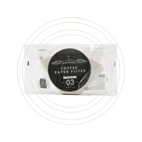 هاريو - فلاتر بيغاسوس الورقية حجم 03