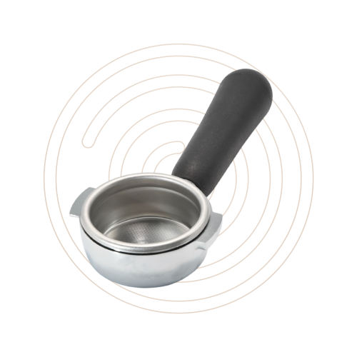 مقبض الاسبريسو (بورتافلتر) مكشوف لمكائن E61 أسود 5...