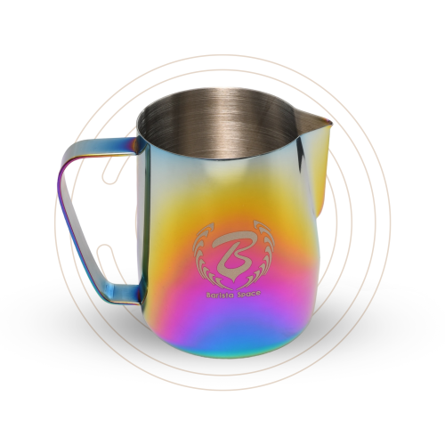 باريستا سبيس إناء تبخير الحليب قوس قزح ساندي 350 م...