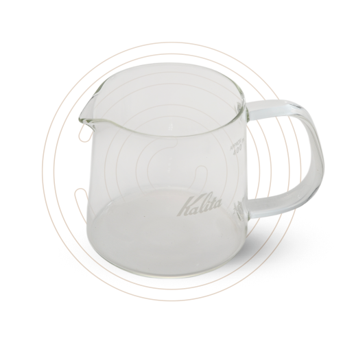 كاليتا ويف إناء تقديم القهوة زجاج 400 مل