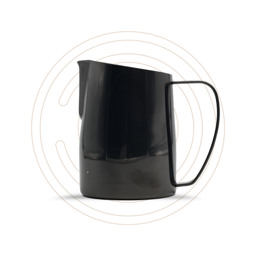 تاش إناء تبخير الحليب أسود 450 مل