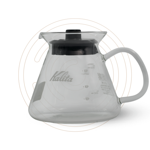 كاليتا ويف إناء تقديم القهوة زجاج 500 مل