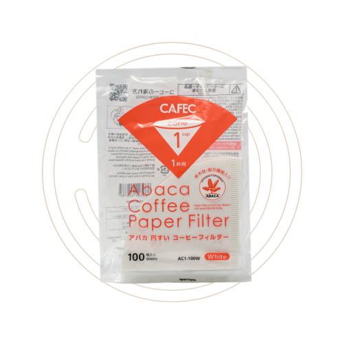 كافيك فلتر ترشيح V60 مقاس 01 عدد 100 فلتر