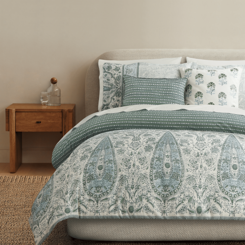 غولمور | طقم لحاف قطن 100% مزدوج 8 قطع