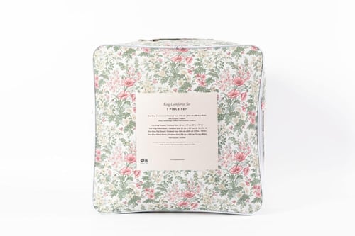 لورا آشلي | طقم لحاف مزدوج 7 قطع