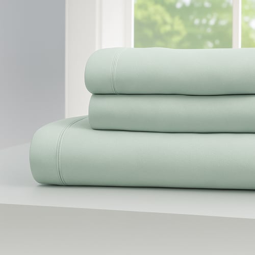 طقم شراشف مزدوج كنج 3 قطع قطن 100%