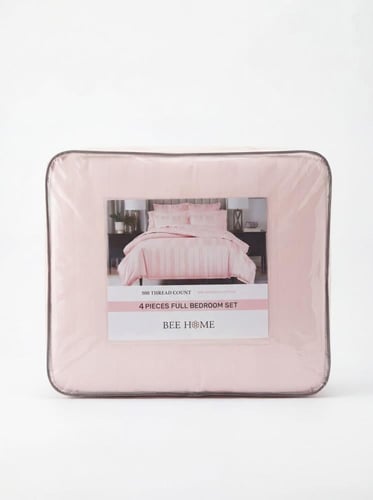 بيني داماسك | طقم لحاف قطن 100% مفرد و نص 4 قطع