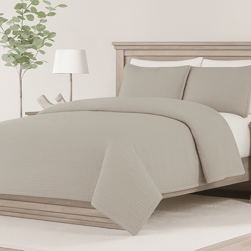 داش | لحاف مضغوط قطن 100% مزدوج 3 قطع