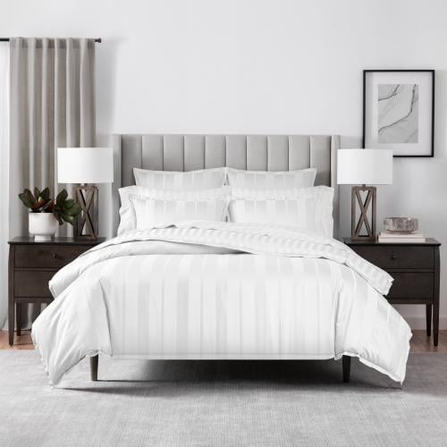 بيني داماسك | طقم لحاف قطن 100% مزدوج 6 قطع