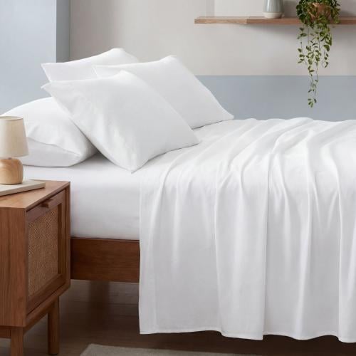 طقم شراشف 6 قطع (سادة)