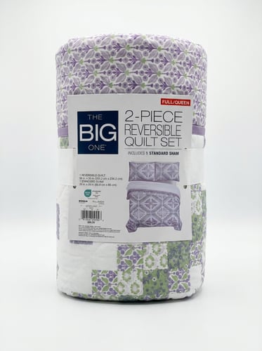 بيغ ون | غطاء سرير بحشوة مضغوطة مفرد و نص قطعتين