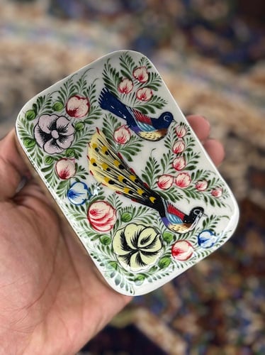 صندوق نحاس رسم يدوي