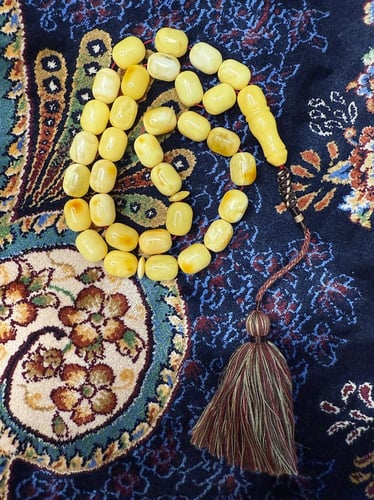 سبحة كهرمان كلينغرادي كركوشة 34g