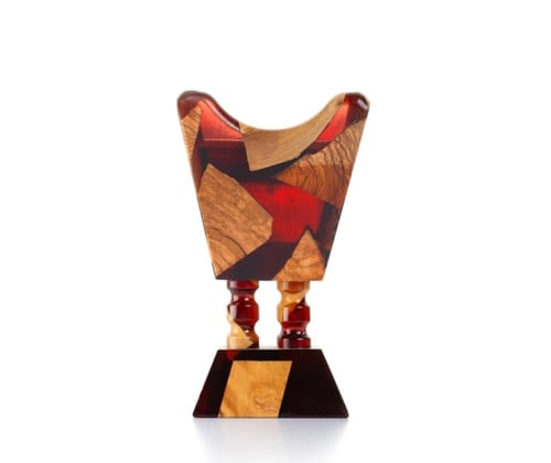 مبخرة ريزن فاخر عنابي