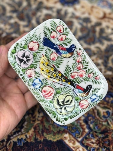 صندوق نحاس رسم يدوي