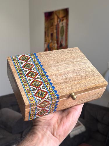 صندوق صناعة يدوية فاخر