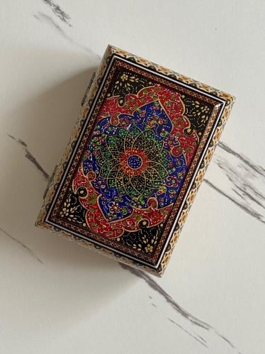 صندوق فل ختم نحاس وعظم