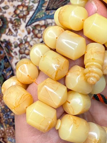 سبحة دومنه صب قديم مغلفة 79g