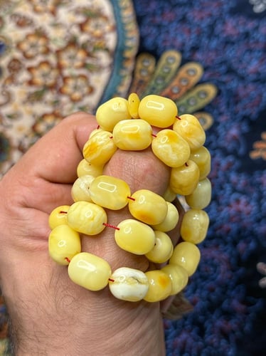 سبحة كهرمان كلينغرادي كركوشة 34g