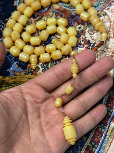 سبحة دومنه صب قديم مغلفة 79g