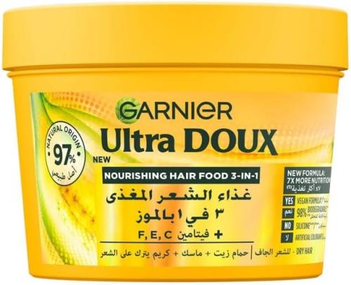 Garnier Ultra Dual Hair Mask Nourishing 3 in 1 wit...