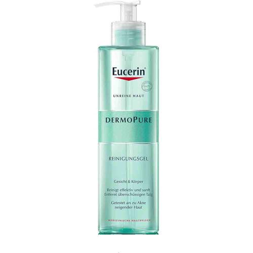 Eucerin Soap-Free Facial Gel, 400ml, provides a fe...