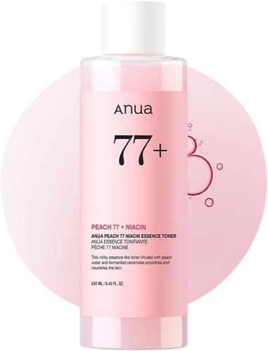 ANUA Peach 77% Niacin Essence Toner 250ml