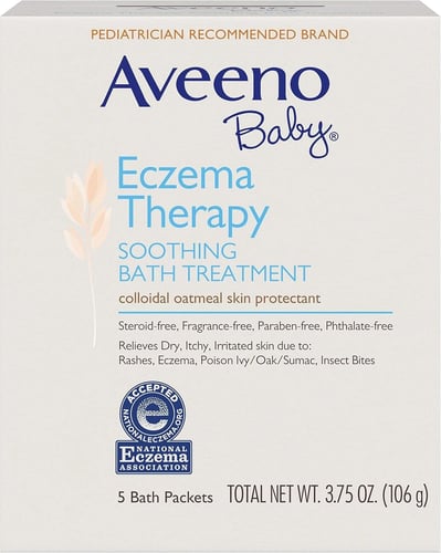 Aveeno soothing bath therapy packets, fragrance-fr...