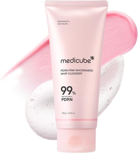 Medicated face wash with PDRN complex, made from n...