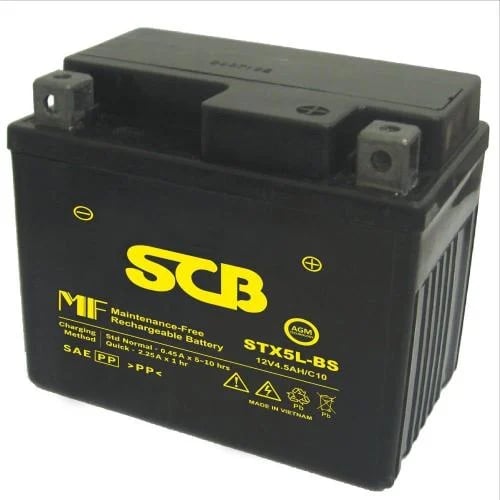 High-performance motorcycle battery 12V 4.5Ah