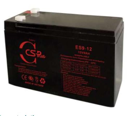 Power 9 - 12-volt high-performance battery