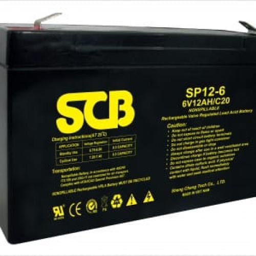 LEDAY Sid battery 6 volt 12 ampere Vietnamese SCB