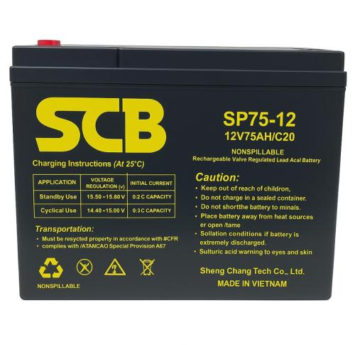 VoltMax 75 - 12-volt strong battery