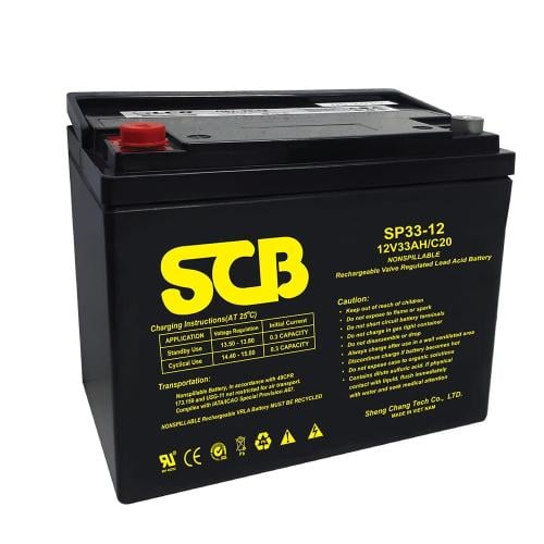 12-volt Sid Lead Battery 33 Ampere Vietnamese SCB