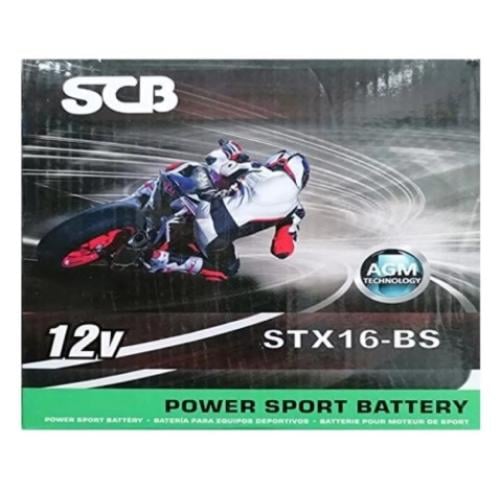 16 ampere - powerful motorcycle battery 12 volt