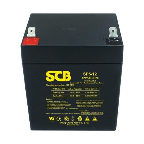 Ledah Sayed battery 12 volt 5 amp Vietnamese SCB