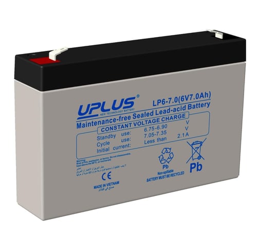 UPLUS Vietnamese 6-volt 7-ampere lead-acid battery