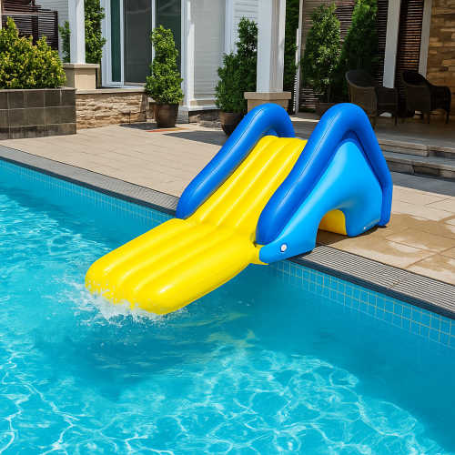 بيست واي زحليقة مياه قابلة للنفخ لحمام السباحة | ز...