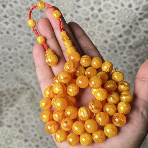 سبحة فاتوران أصفر برتقالي