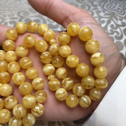 سبحة كهرمان كلنقرادي كروي