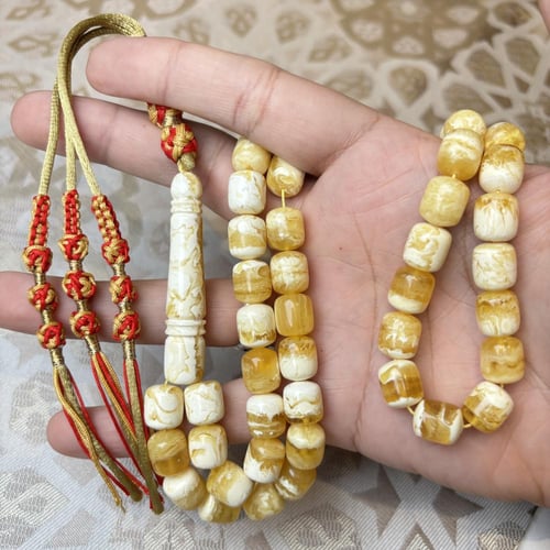 سبحة كهرمان كلنقرادي صندوقي